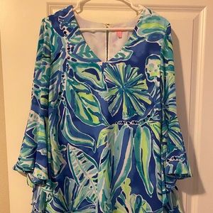 Lilly Pulitzer Silk Multicolor Dress size 8
